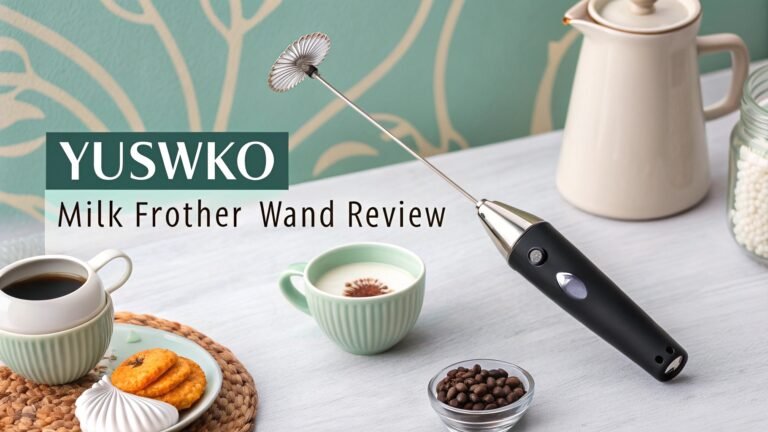 YUSWKO Milk Frother Wand Review in 2026