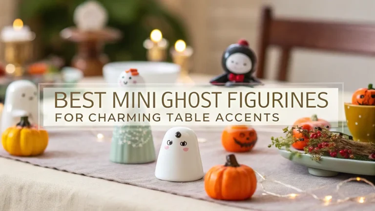 8 Best Mini Ghost Figurines for Charming Table Accents