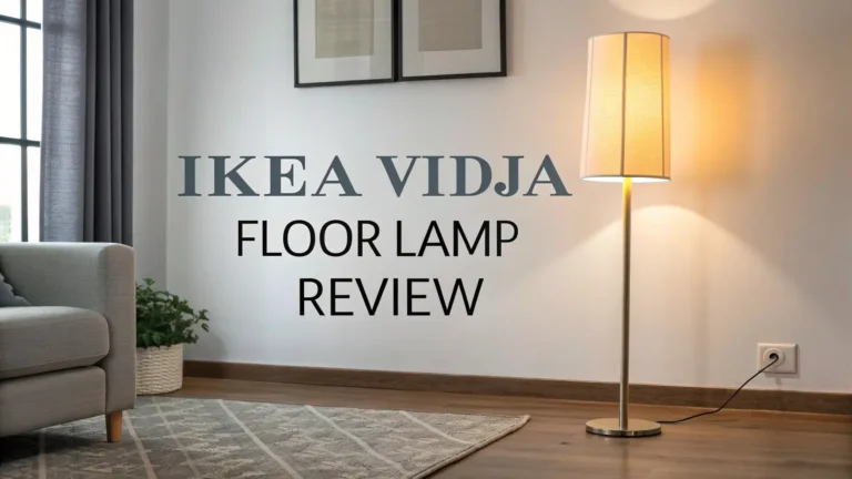 IKEA VIDJA Floor Lamp Review: Modern Ambient Lighting