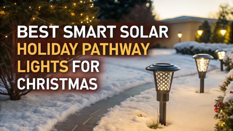 6 Best Smart Solar Holiday Pathway Lights for Christmas 2026