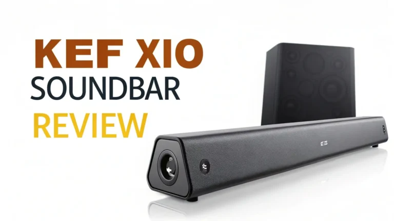 KEF XiO Soundbar Review: Lives Up To The Hype?