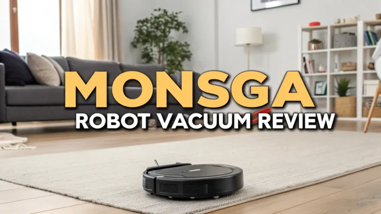 MONSGA Robot Vacuum Review 2026: Worth the Price Tag?